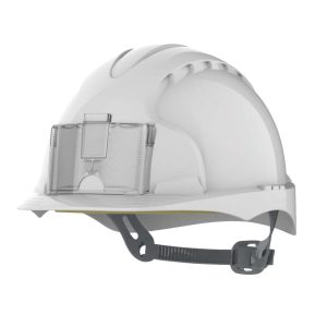 JSP EVO2 Badge Safety Helmet White