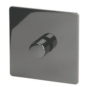 LAP  1-Gang 2-Way  Dimmer Switch  Black Nickel