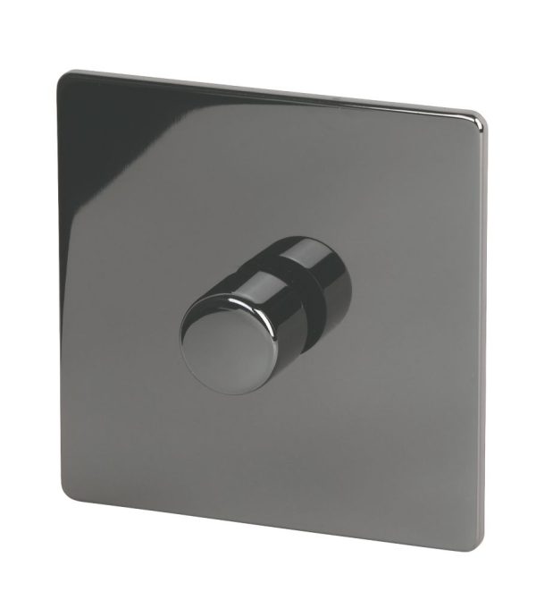 LAP  1-Gang 2-Way  Dimmer Switch  Black Nickel