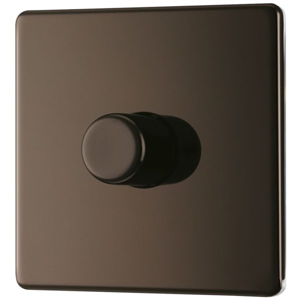 LAP  1-Gang 2-Way LED Dimmer Switch  Black Nickel