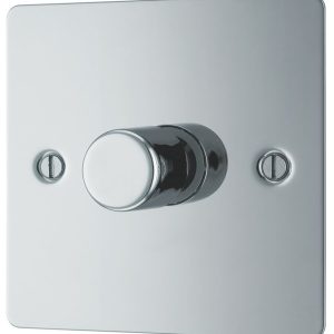LAP  1-Gang 2-Way LED Dimmer Switch  Polished Chrome