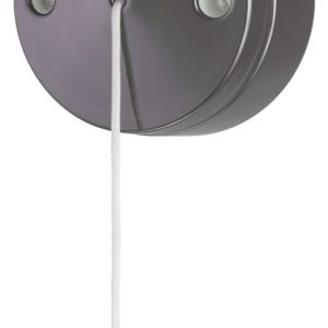 LAP  6A 2-Way Pull Cord Switch Black Nickel