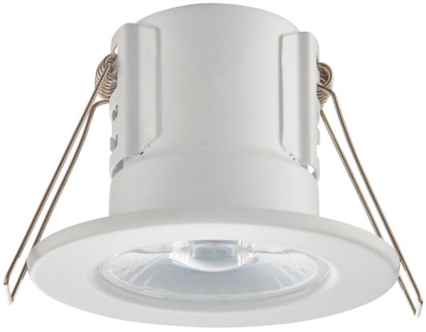 LAP Cosmoseco Fixed  Fire Rated LED Downlight White 5.8W 450lm