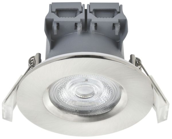 LAP  Fixed  LED Downlight Brushed Nickel 4.5W 400lm