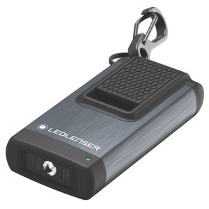 LEDlenser K4R Rechargeable LED Key Ring Torch Black 120lm