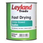 Leyland Trade 750ml Brilliant White Satin Wood & Metal Paint