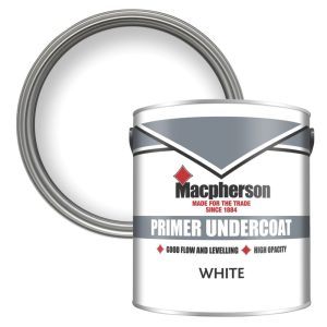 Macpherson  2.5Ltr White Matt  Interior Wood & Metal Undercoat