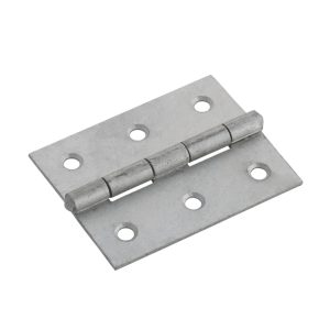 Magnodur Matt Silver Butt Hinges 60mm x 50mm 2 Pack