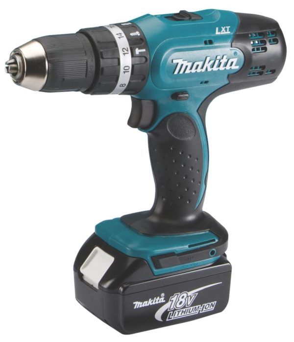 Makita DHP453F001 18V 2 x 3.0Ah Li-Ion LXT  Cordless Combi Drill