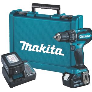 Makita DHP485F01 18V 2 x 3.0Ah Li-Ion LXT Brushless Cordless Combi Drill