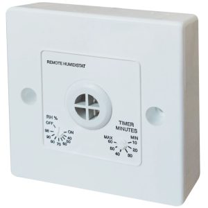 Manrose 1361 Remote Bathroom Fan Humidity Control with Timer