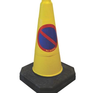 Melba Swintex Flexi 500 "No Waiting" Traffic Cone 500mm