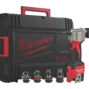 Milwaukee M12 BPRT-201X 12V 1 x 2.0Ah Li-Ion RedLithium  Cordless Pop Rivet Gun
