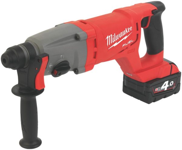 Milwaukee M18 CHD-402C FUEL 3.5kg 18V 2 x 4.0Ah Li-Ion RedLithium Brushless Cordless SDS Plus Drill