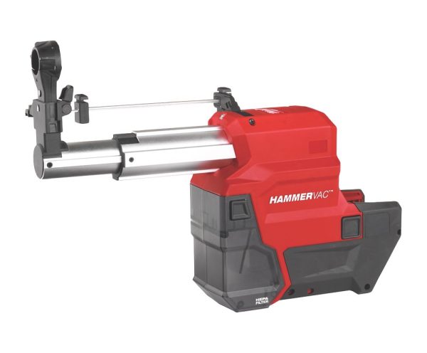 Milwaukee M18FPDDEXL-0 18V Li-Ion RedLithium  Cordless  SDS Dust Extractor - Bare