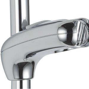 Mira  Riser Rail Clamp Bracket Chrome 120mm