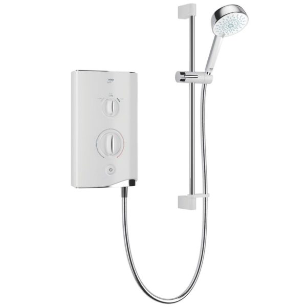 Mira Sport White/Chrome 7.5kW  Electric Shower