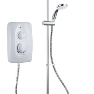 Mira Sprint Dual White 9.5kW  Manual Electric Shower