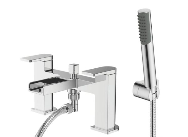 Niagara Waterfall Deck-Mounted  Bath/Shower Mixer Tap Chrome