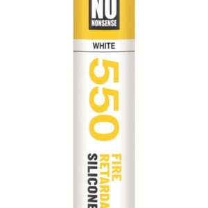 No Nonsense 550 Fire Retardant Silicone White 310ml