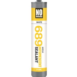 No Nonsense 689 Intumescent Sealant  White 310ml