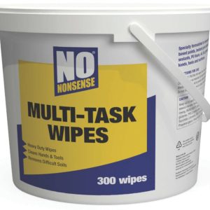 No Nonsense Multi-Task Wipes White 300 Pack