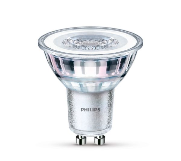 Philips   GU10 LED Light Bulb 390lm 4.6W 3 Pack