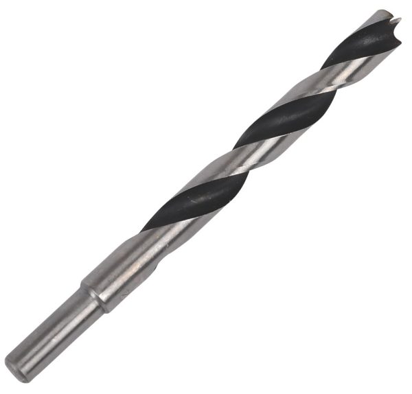 Reduced Straight Shank  Brad Point Wood Drill Bit 12mm x 151mm
