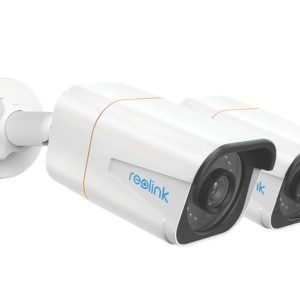 Reolink NVC-B10M2PK White Wired 4K Indoor & Outdoor Bullet Add-On Cameras 2 Pack