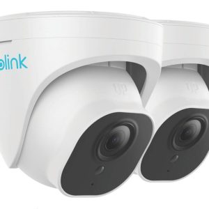 Reolink NVC-D10M2PK White Wired 4K Indoor & Outdoor Dome Add-On Cameras 2 Pack