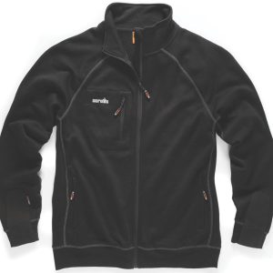Scruffs Delta Sweatshirt Black X Large 46" Chest