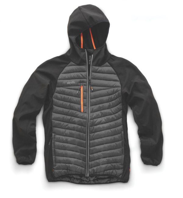 Scruffs Trade Thermo  Work Jacket Black 2X Large 48" Chest