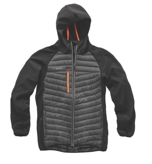 Scruffs Trade Thermo  Work Jacket Black Small 38" Chest