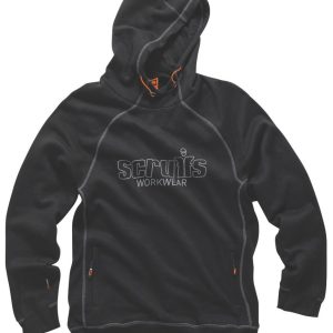 Scruffs Trade Work Hoodie Black Medium 42" Chest