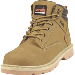 Scruffs Verona Size 11  Tan  Steel Toe Cap Safety Boots
