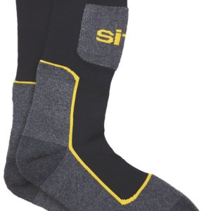 Site  Comfort Work Socks Black / Grey 7-11 1 Pair