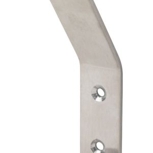 Smith & Locke Hat & Coat Hook Brushed Stainless Steel  125mm