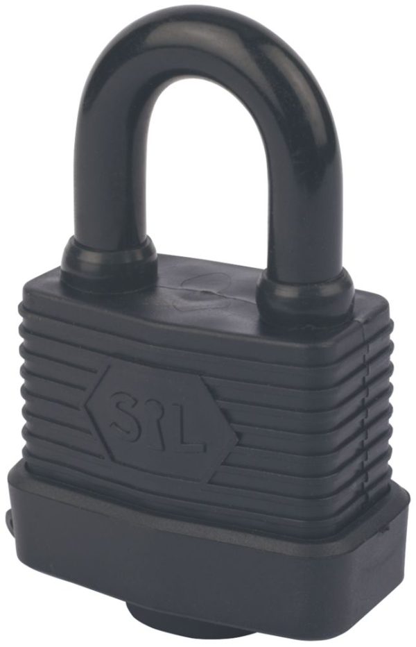 Smith & Locke  Laminated Steel  Water-Resistant   Padlock 59mm