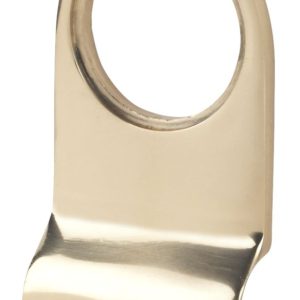 Smith & Locke  Polished Brass Cylinder Door Pull Latch 40mm