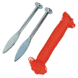 Spear & Jackson Line & Pins Red 30m