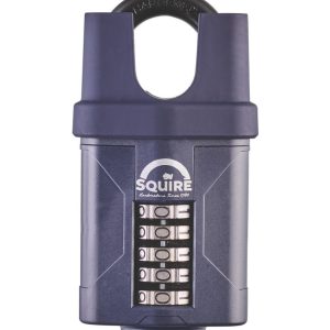 Squire  Water-Resistant Closed Shackle Combination  Padlock Blue 60mm