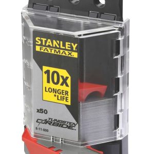 Stanley FatMax 8-11-800 Carbide Straight Knife Blades 50 Pack