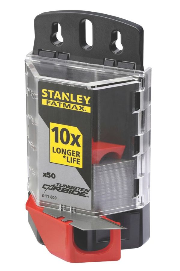 Stanley FatMax 8-11-800 Carbide Straight Knife Blades 50 Pack