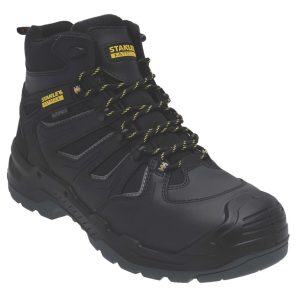 Stanley FatMax Mountford Size 7  Black Waterproof Steel Toe Cap Safety Boots