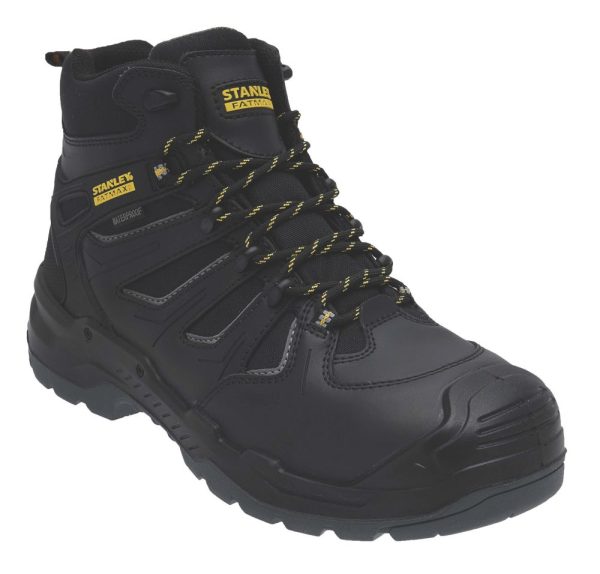 Stanley FatMax Mountford Size 7  Black Waterproof Steel Toe Cap Safety Boots