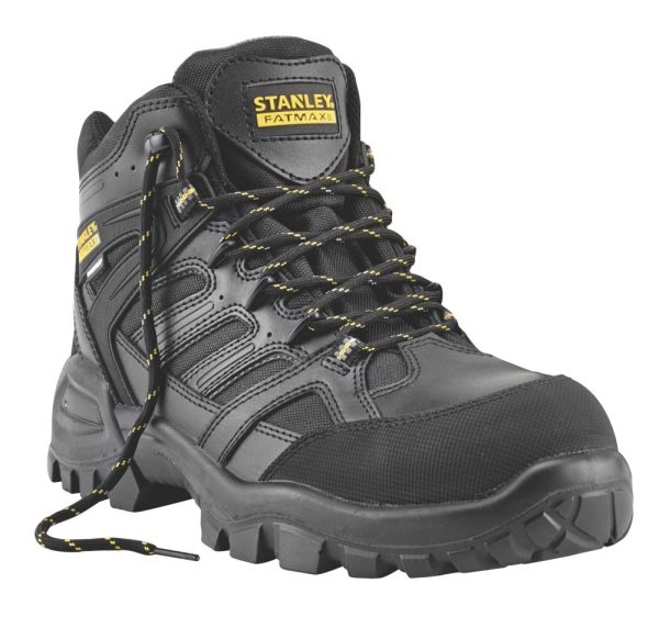 Stanley FatMax Ontario Size 11  Black Waterproof Steel Toe Cap Safety Boots