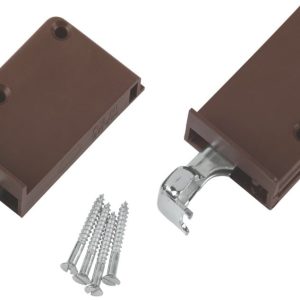 Suki Cabinet Suspension Hangers Brown 64mm x 25mm x 39mm 2 Pack