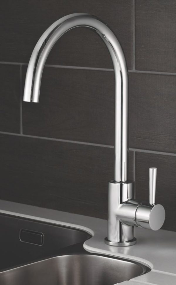Swirl Elbe Tap Chrome