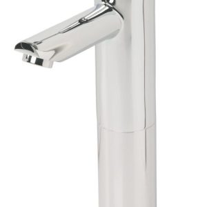 Swirl Essential Bathroom Basin Tall Mono Mixer Tap with Clicker Waste Chrome