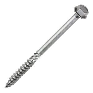 Timco 10150INH Hex Socket Thread Cutting Timber Screws 10mm x 150mm 10 Pack